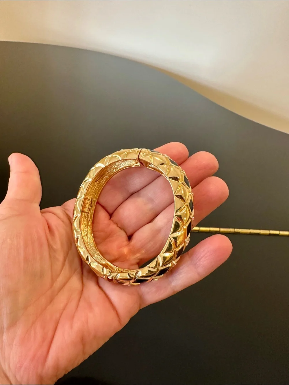 St. John Authentic Runway Vintage Retro Iconic Designer Formal Couture Bracelet